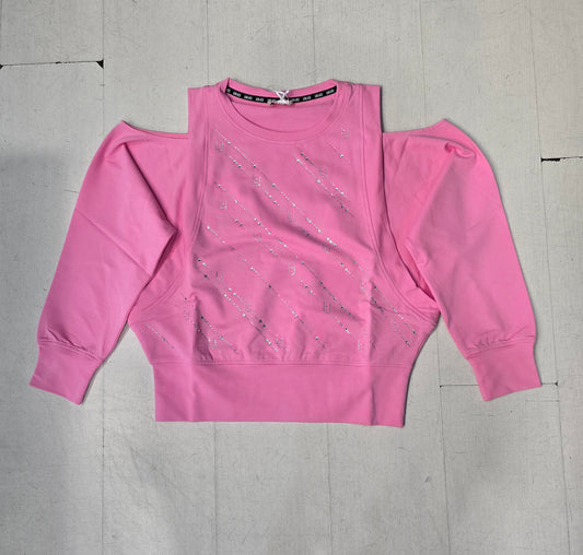 Felpa Donna Strass