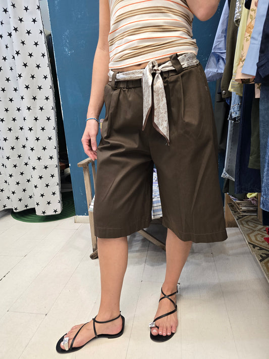 Bermuda Donna Cintura Raso
