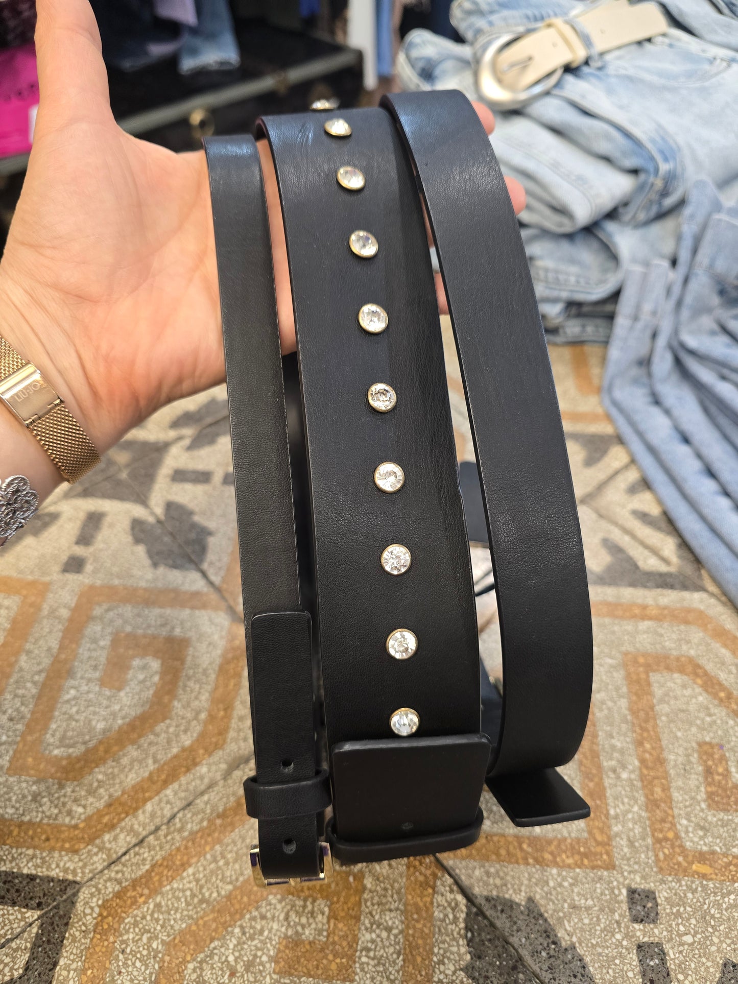 Cintura Donna Strass