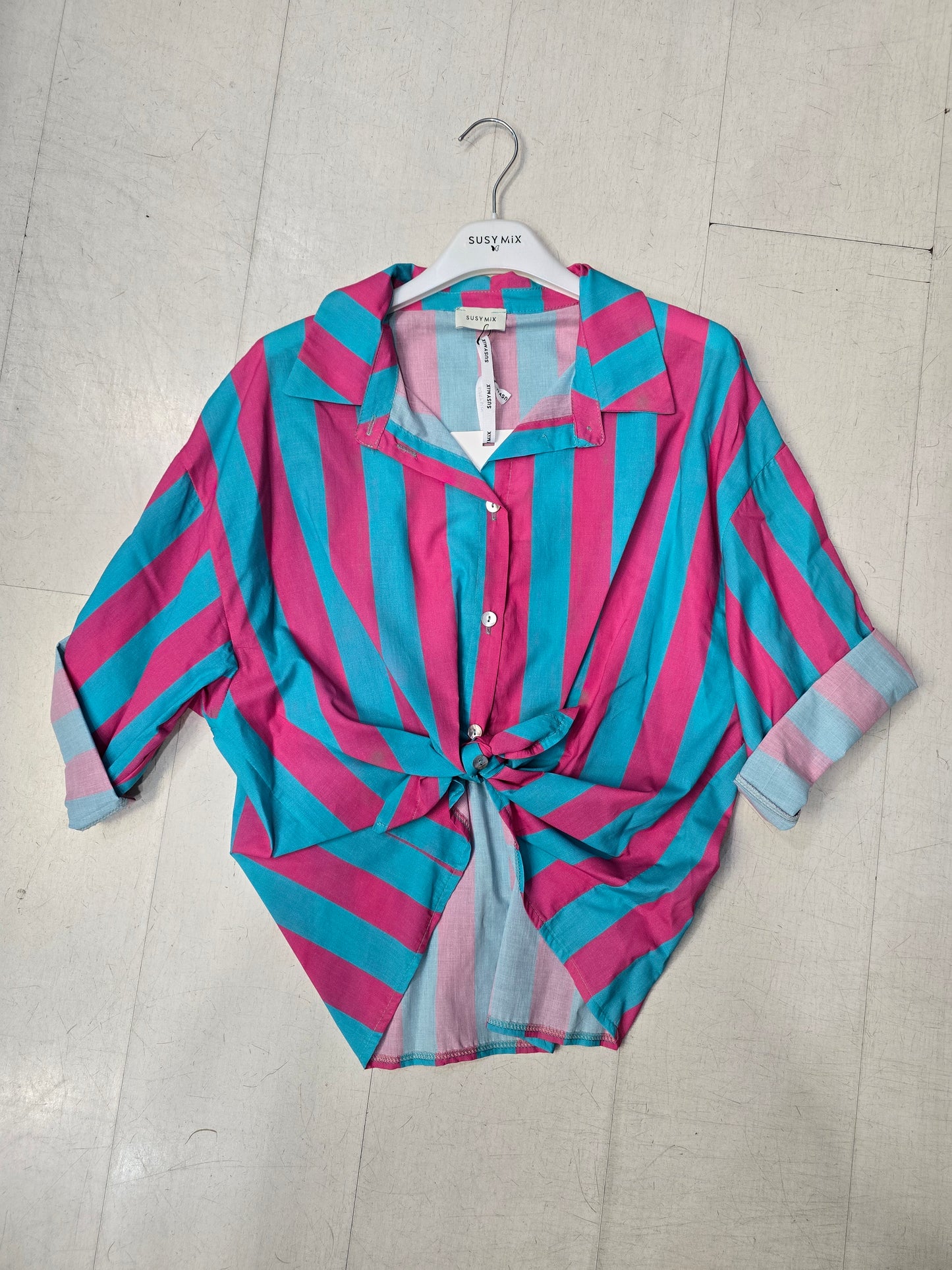camicia a righe donna