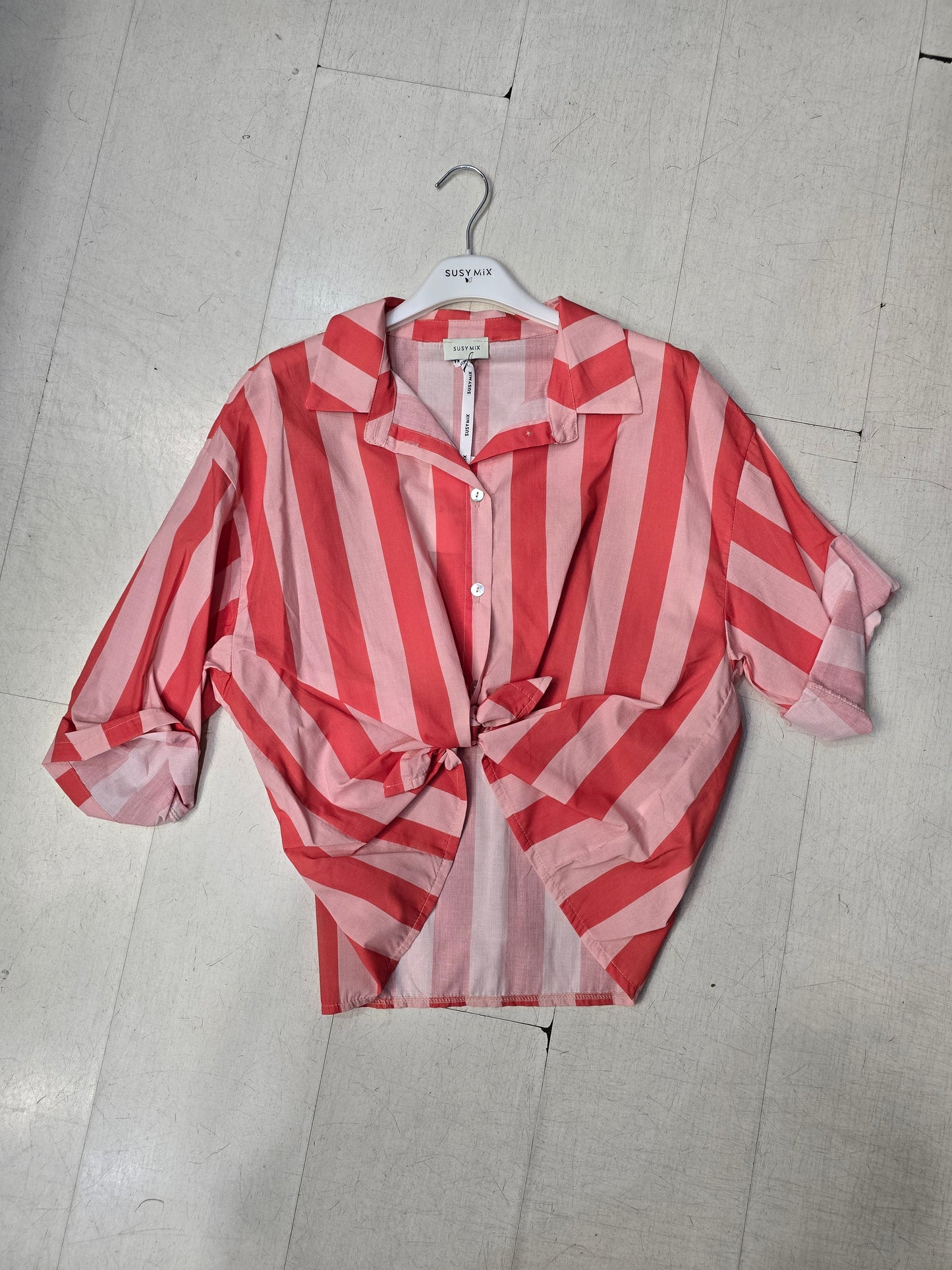 camicia a righe donna
