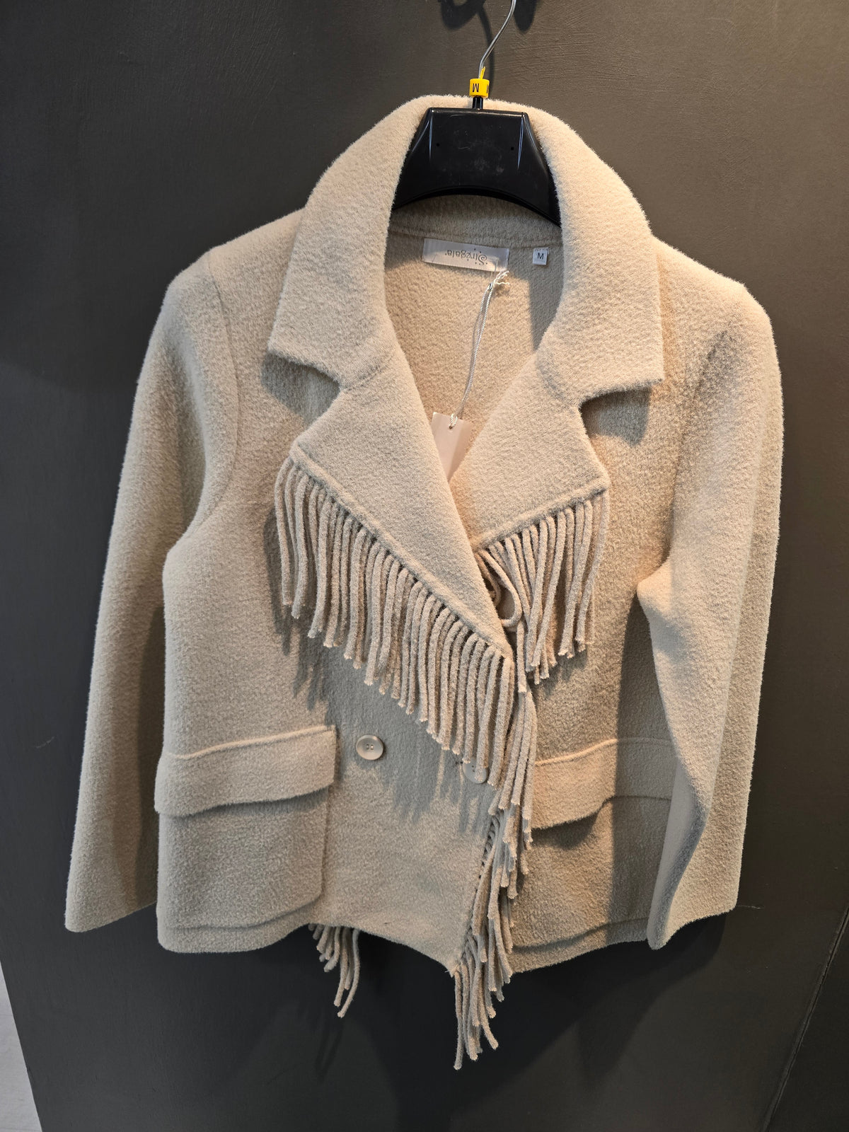 Cappotto Donna Corto Frange