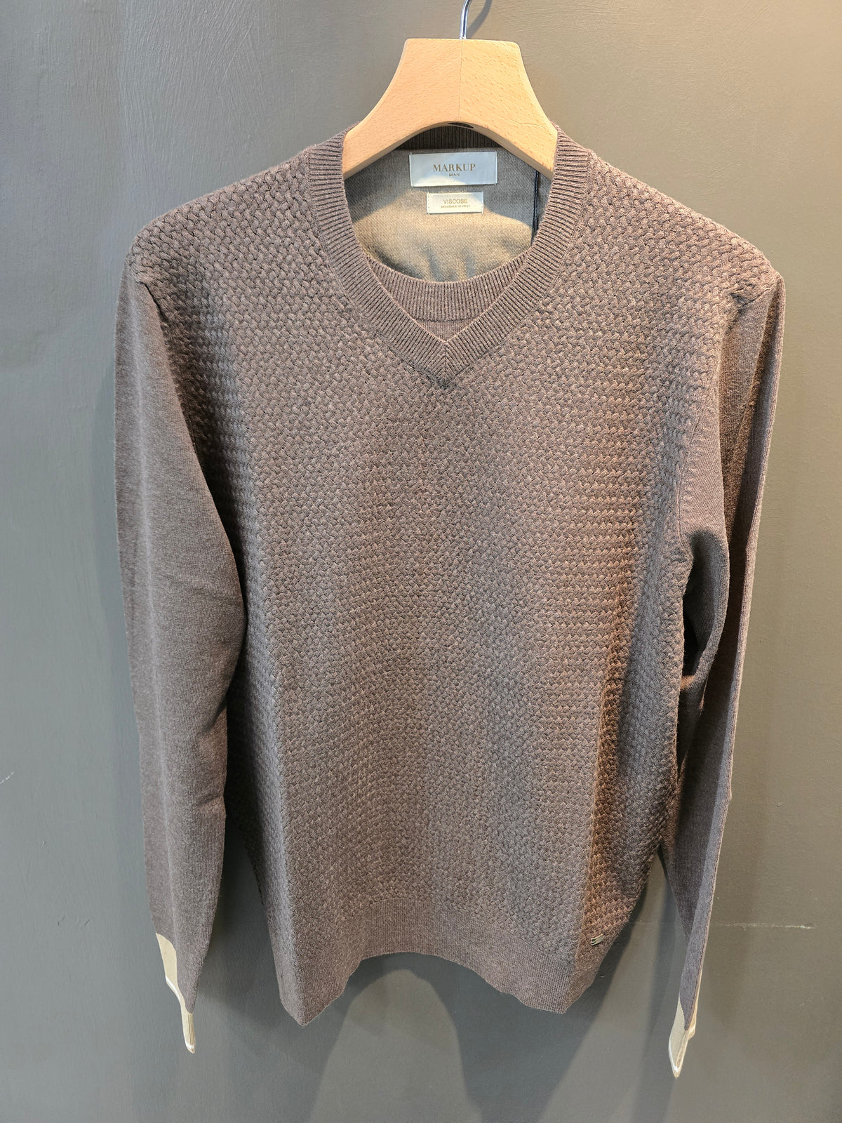 Maglia Uomo Paricollo Viscosa