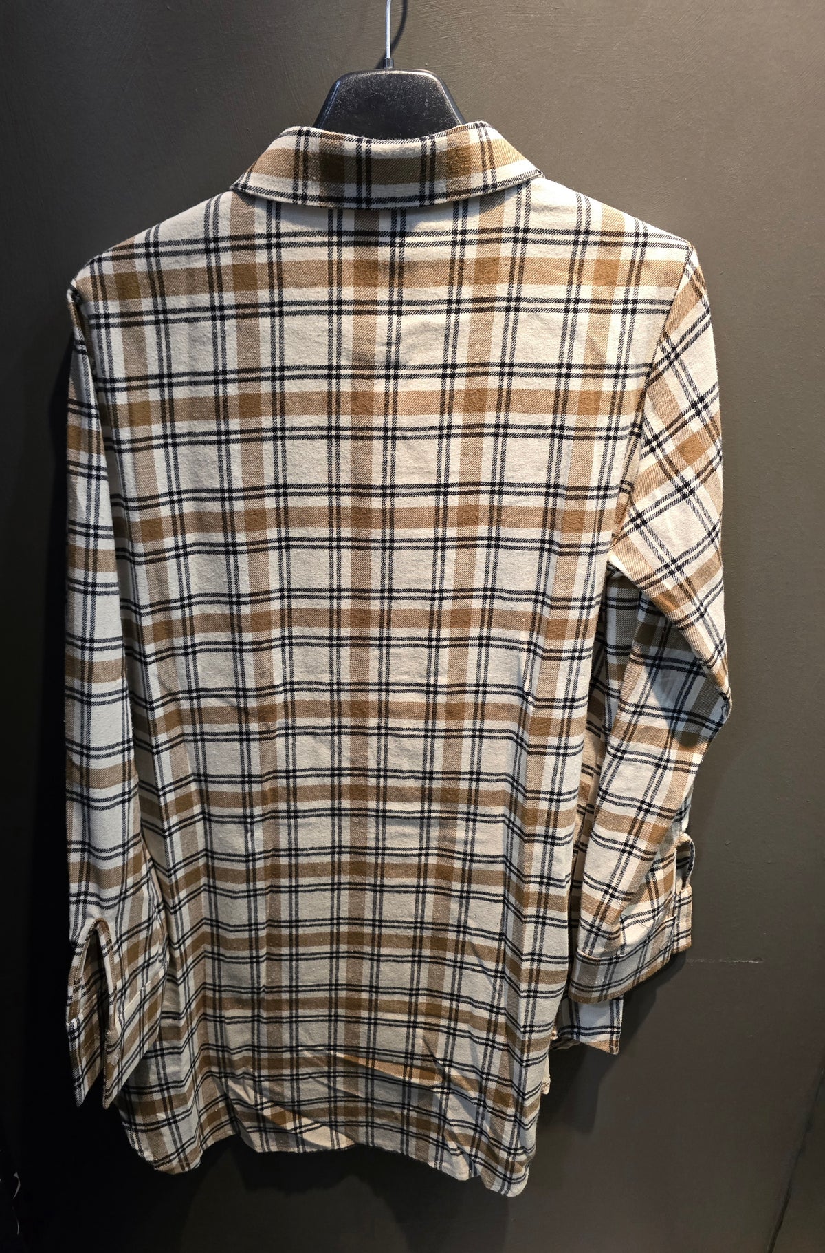 Camicia Lunga Donna Check