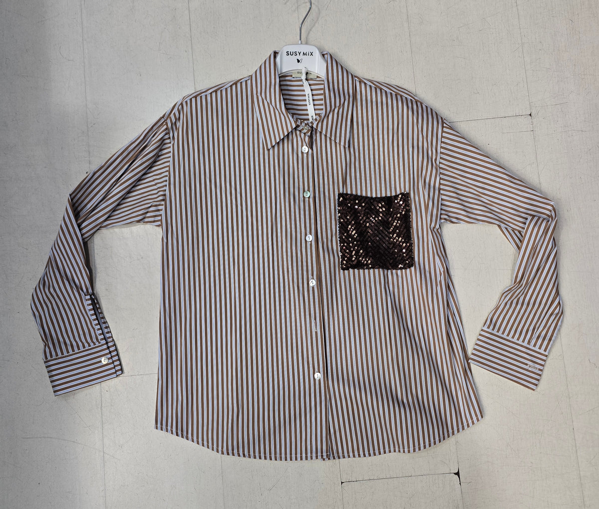 Camicia Donna Taschino Paillettes