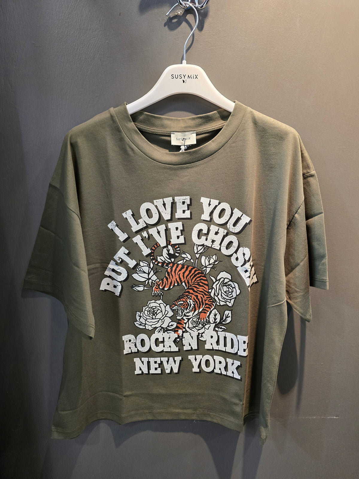 T-Shirt Paricollo Rock