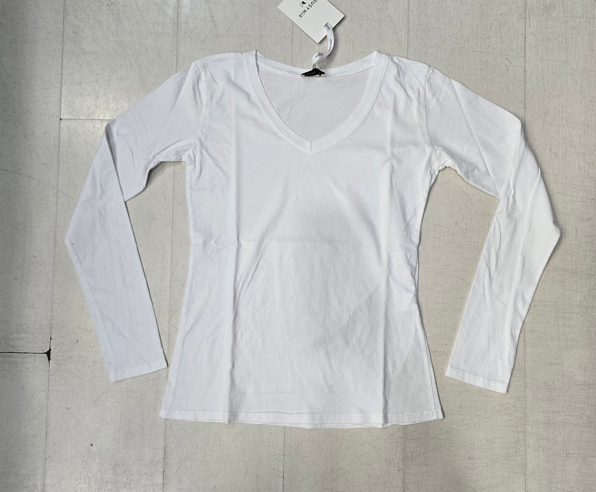 T-Shirt Basic Manica Lunga