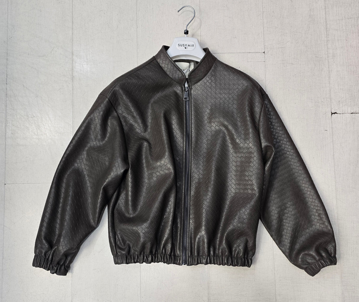 Bomber Donna Intrecciato