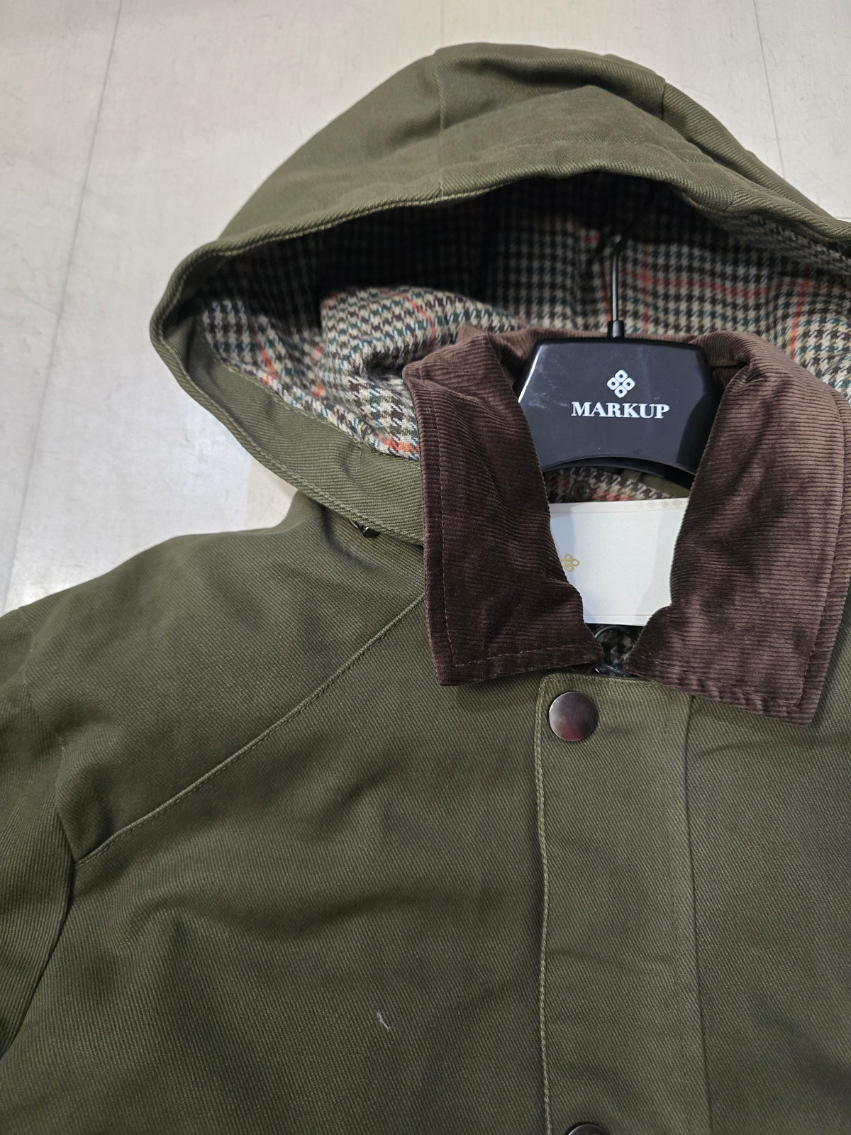 Parka Uomo Militare