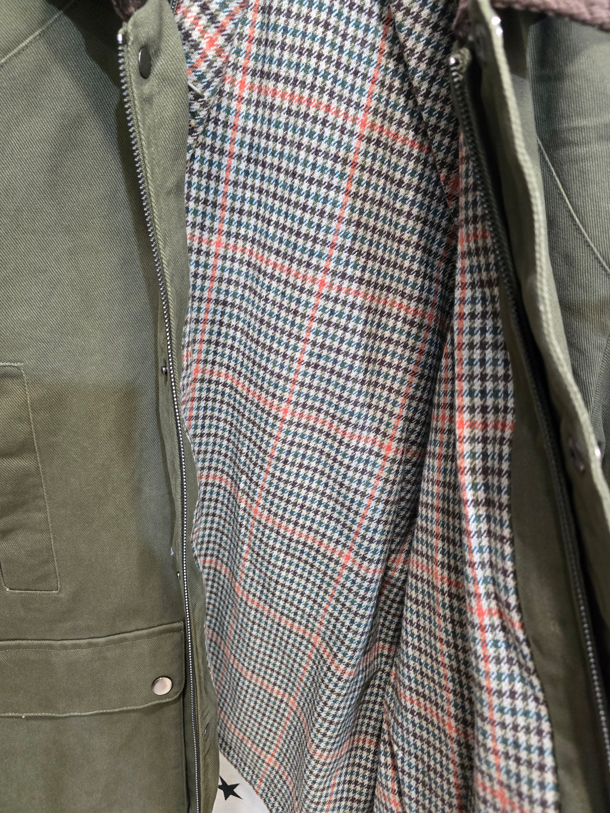 Parka Uomo Militare