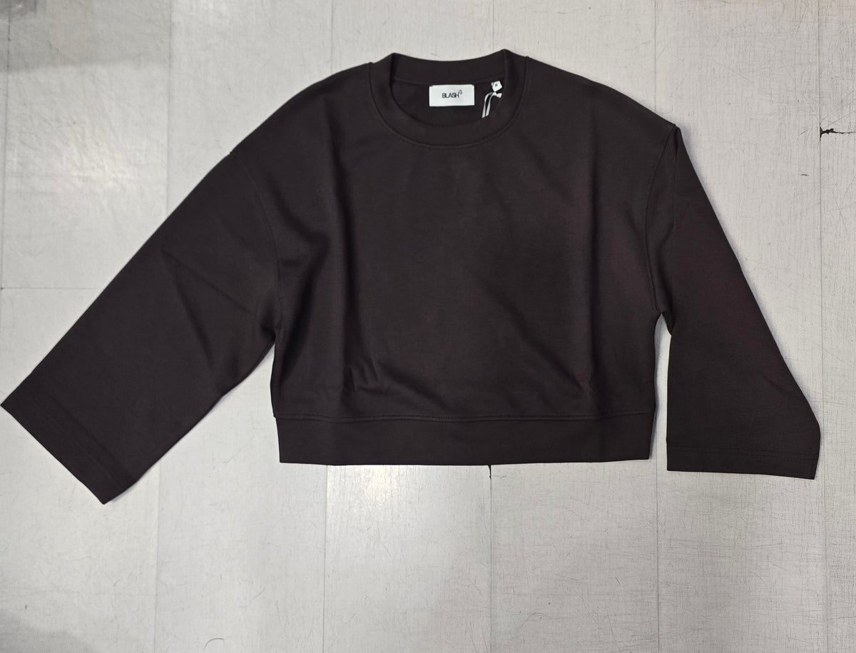 Felpa Donna Interlock Crop