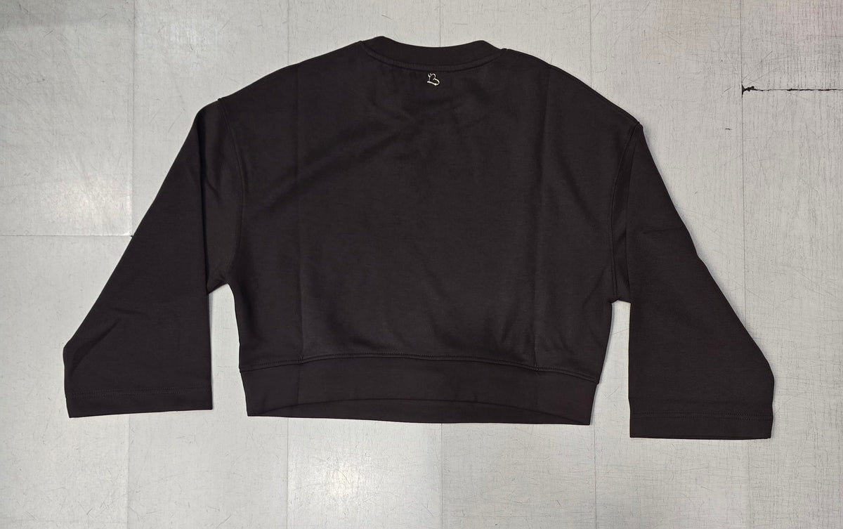 Felpa Donna Interlock Crop
