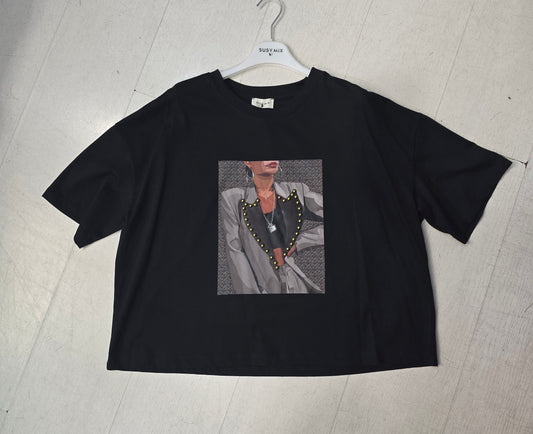 T-Shirt Donna Borchie