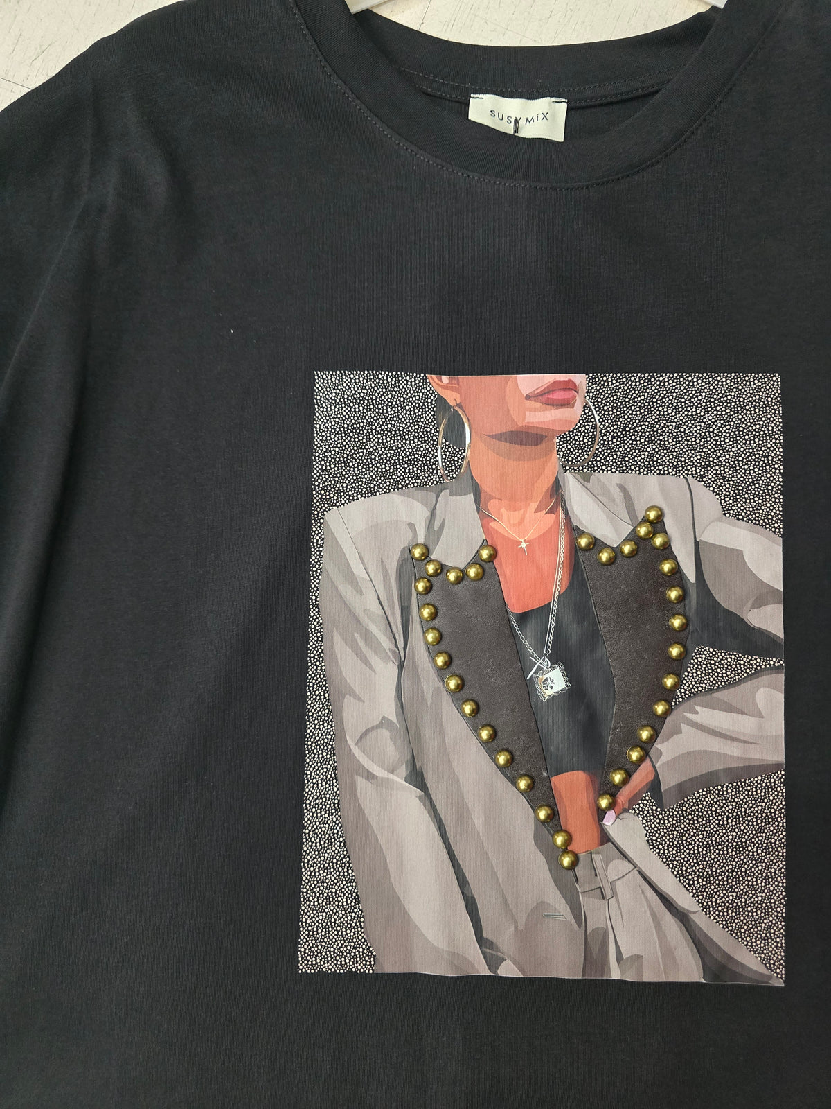 T-Shirt Donna Borchie