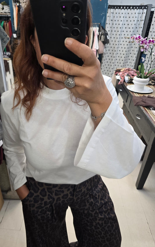 T-shirt donna manica lunga