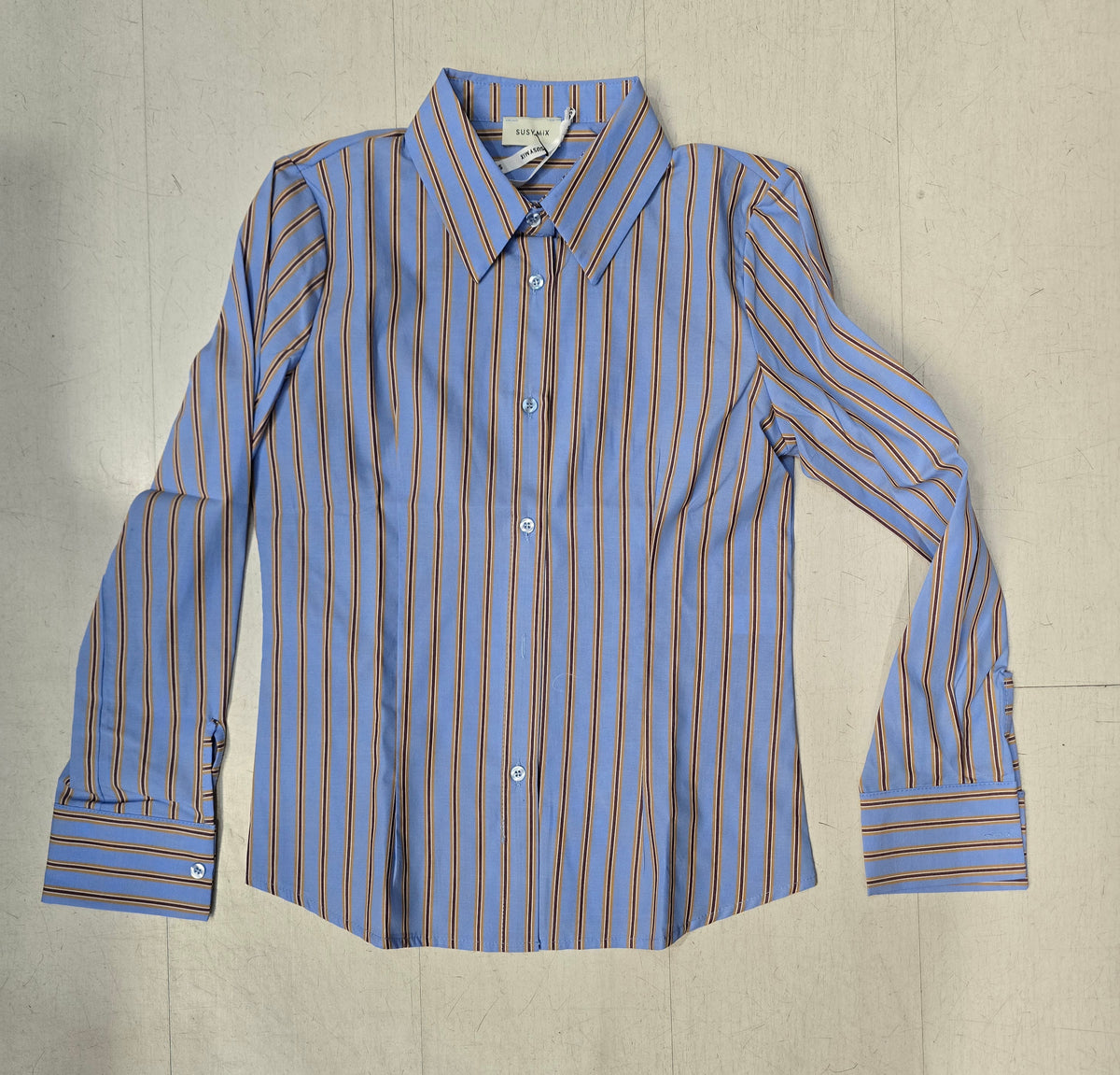 Camicia Donna Gessata Slim