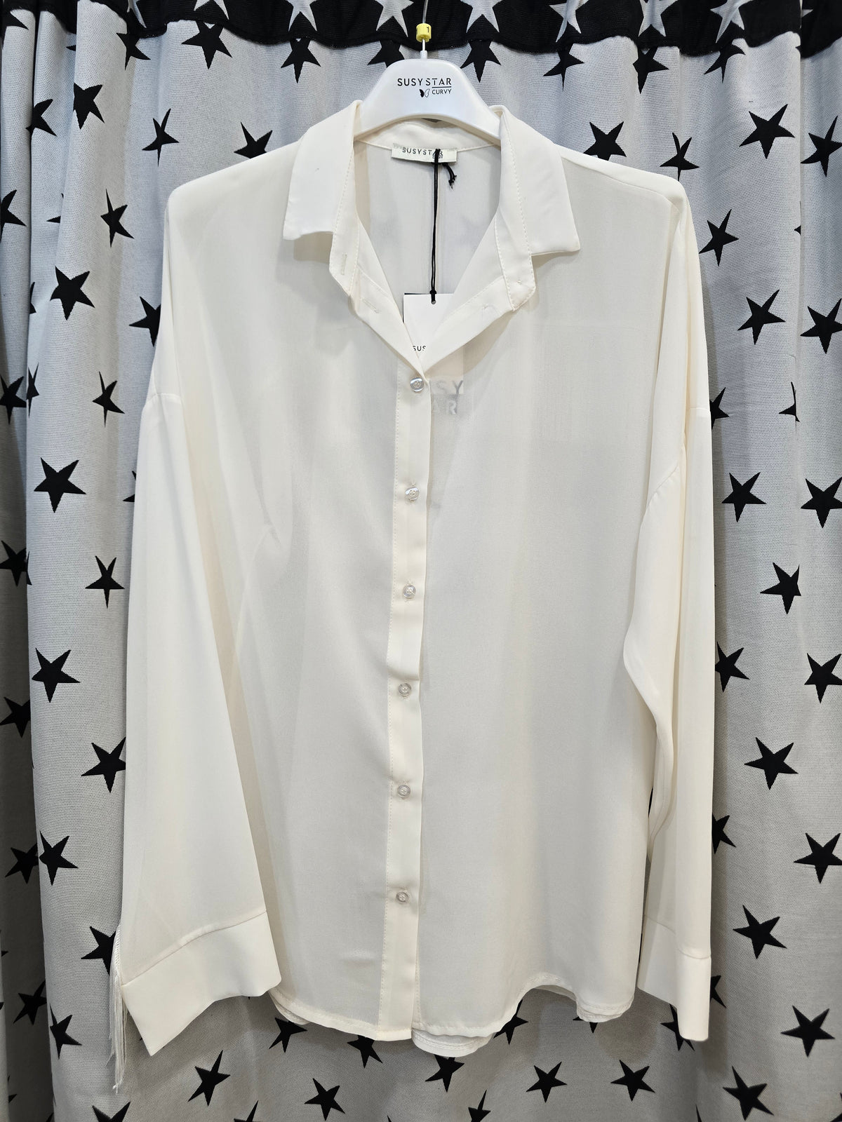Camicia Curvy Frange