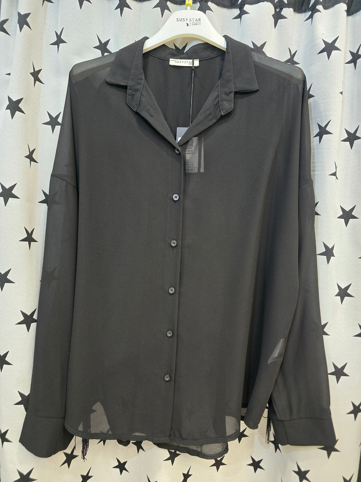 Camicia Curvy Frange