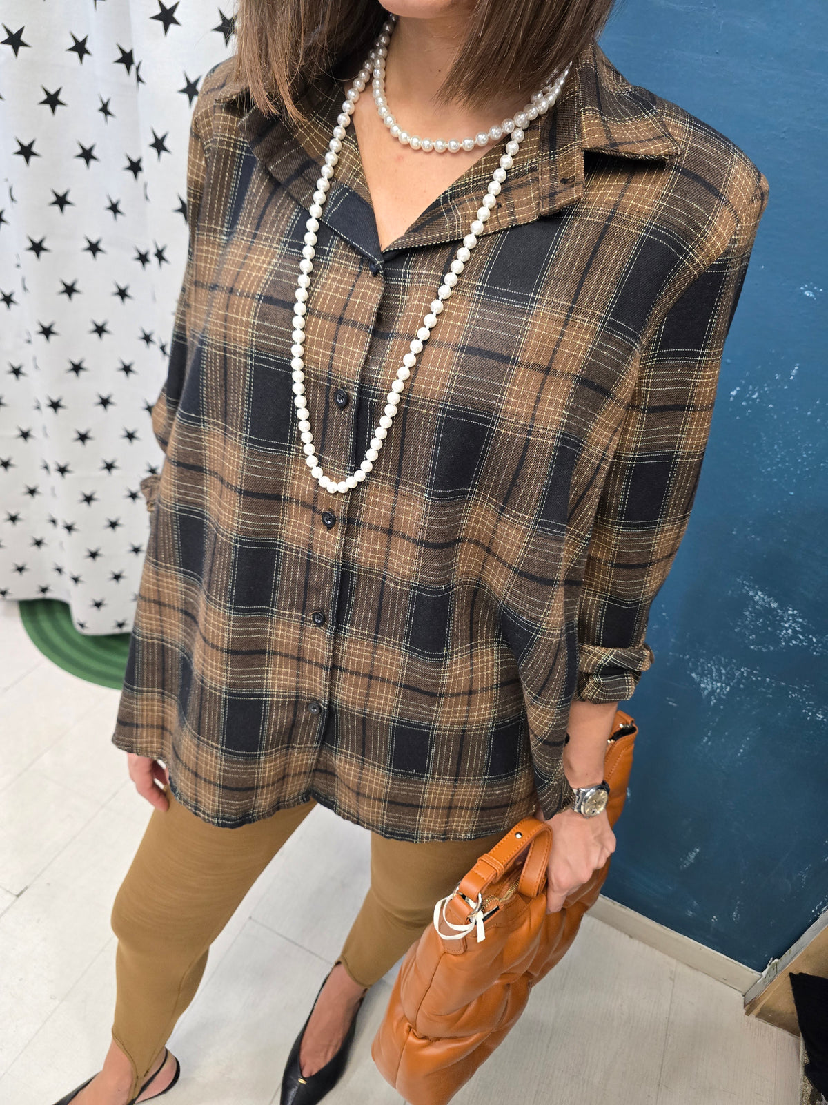 Camicia Donna Check