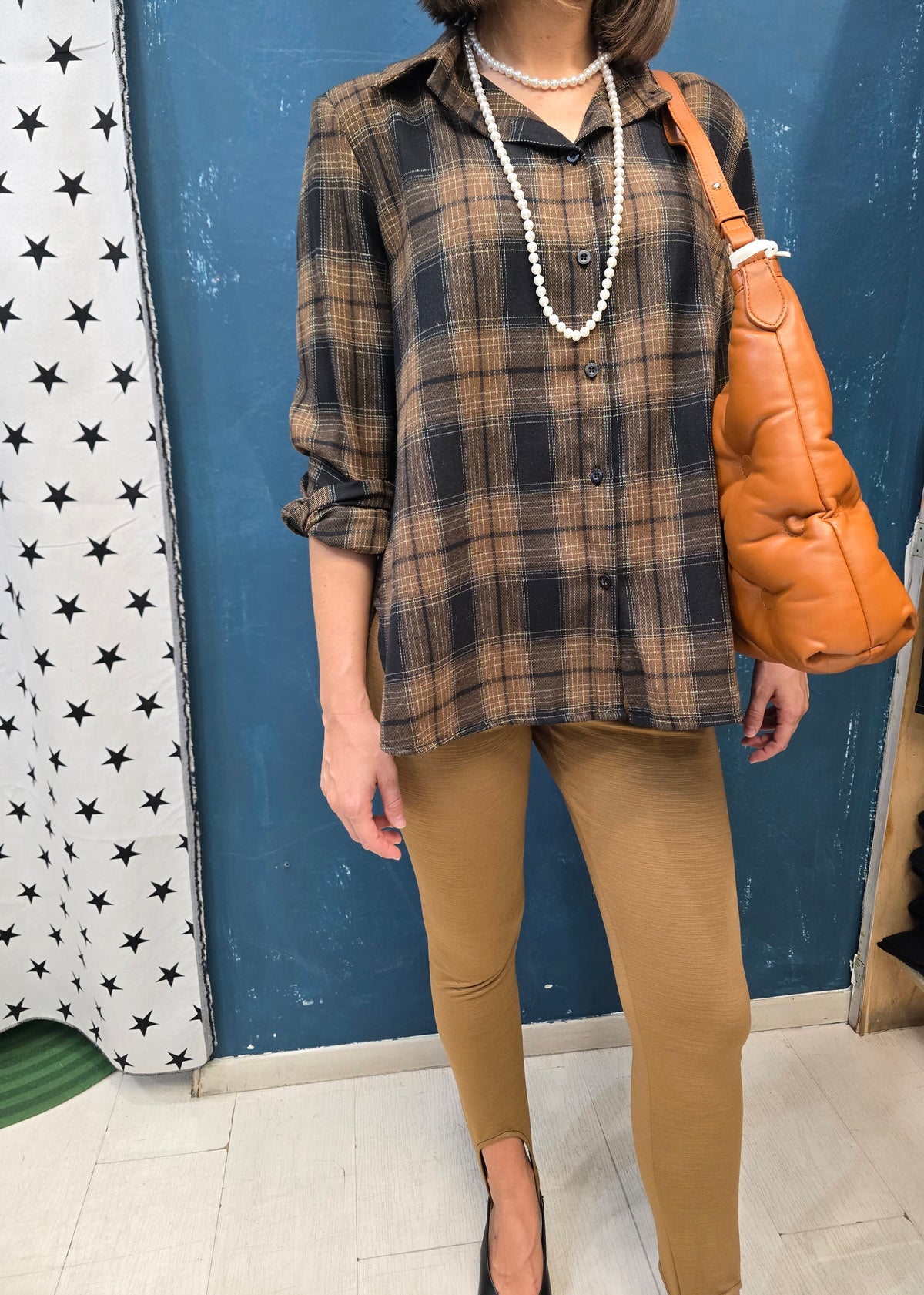 Camicia Donna Check