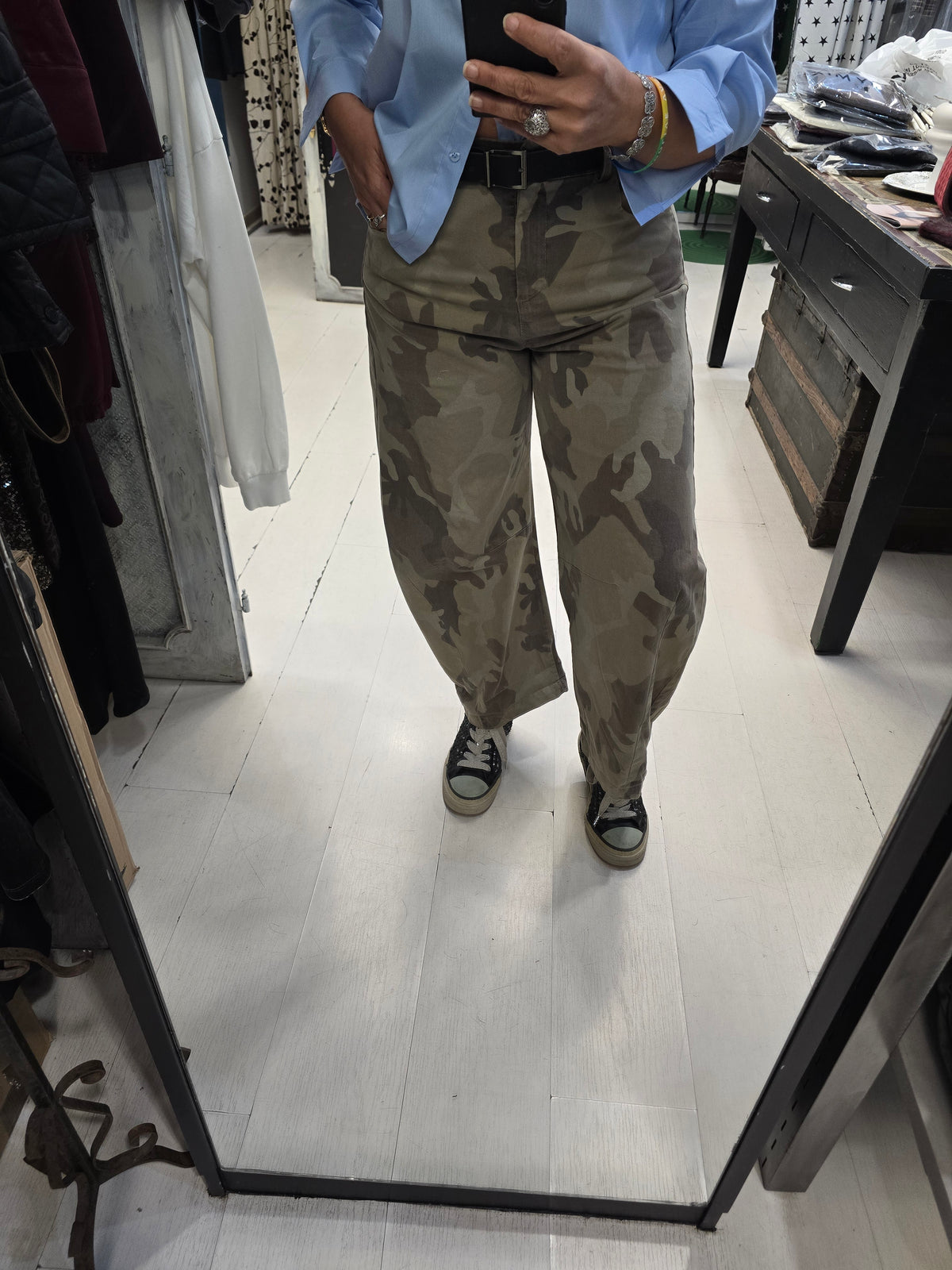 Pantalone Donna Camouflage