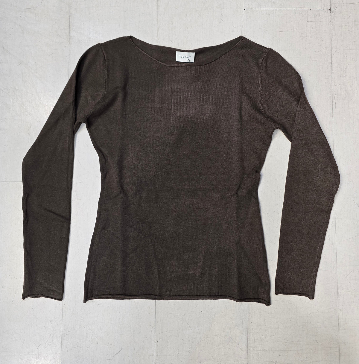 Maglia Donna Viscosa Scollo Barca