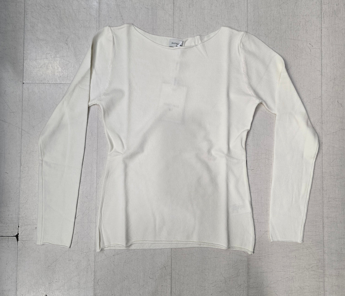 Maglia Donna Viscosa Scollo Barca