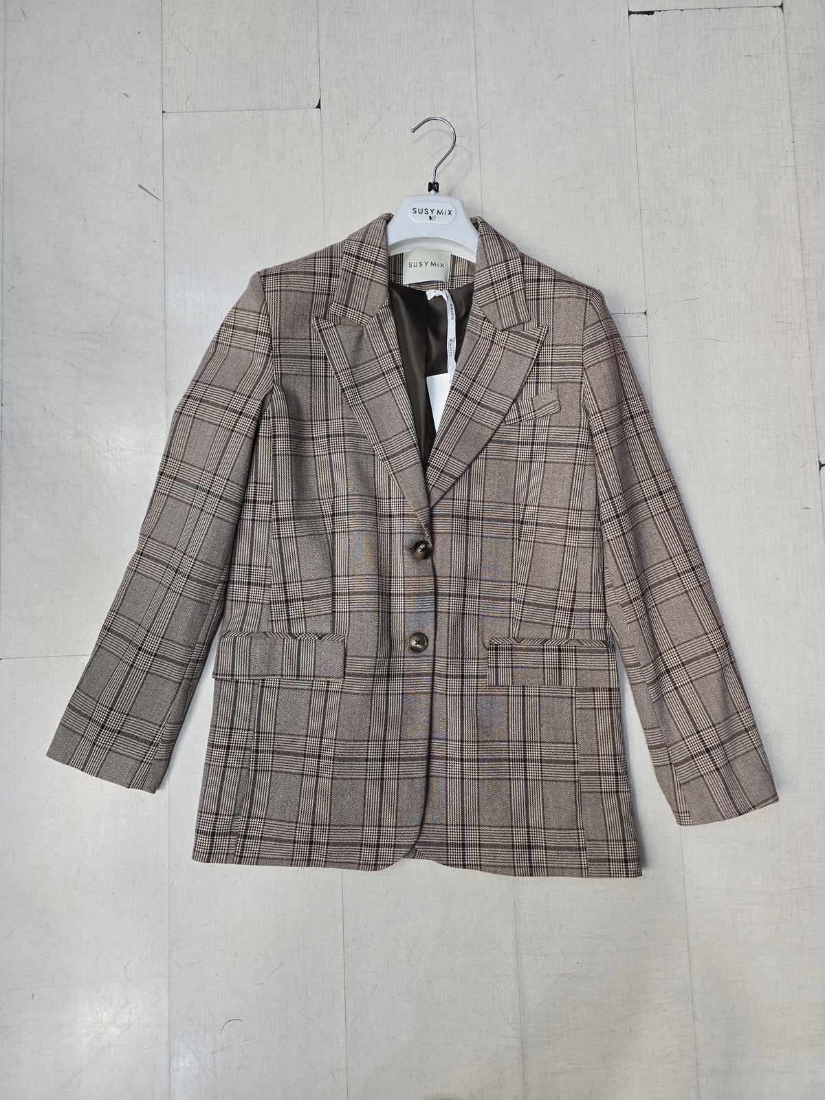 Blazer Donna Check