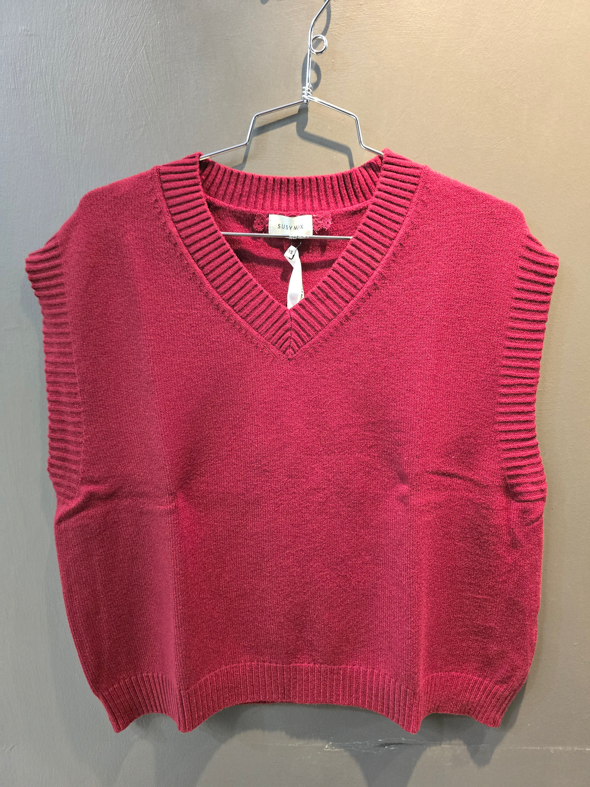 Gilet Donna Maglia Scollo V
