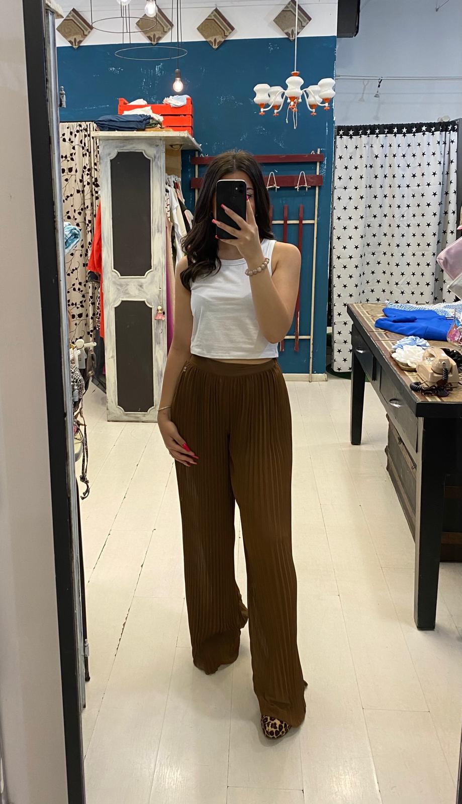 Pantalone plissè