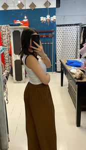 Pantalone plissè