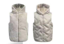 Carica l&#39;immagine nel visualizzatore di Gallery, Piumino Smanicato Reversibile Cappuccio
