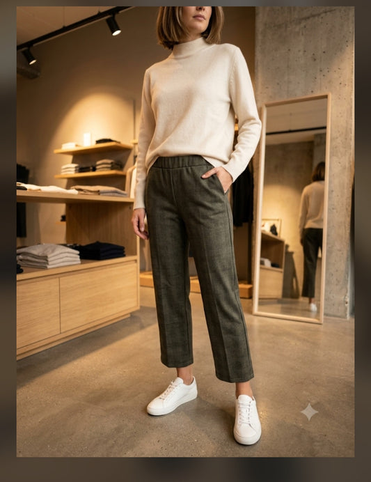 Pantalone Donna Cropped